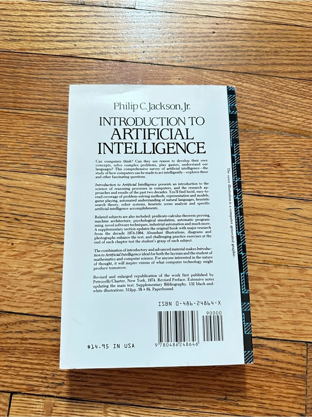 Introduction to Artificial Intelligence Philip C. Jackson Jr. Dover Paperback